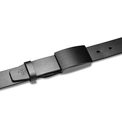 Ремень мужской кожаный Semi Line Black (P8233-0 M)
