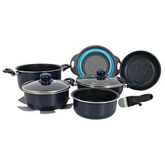 Набор посуды Gimex Cookware Set induction 9 предметов Blue (6977225)