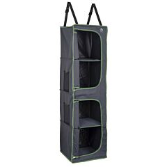 Шкаф-органайзер подвесной складной Bo-Camp 4 Compartments 2 Doors Anthracite (1709380)