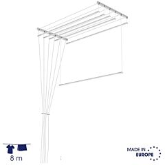 Сушилка для белья настенно-потолочная Casa Si Perfect Dry 5 x 1.6m White (CS42260V05)