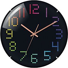 Часы настенные Technoline WT7410 Black (WT7410)