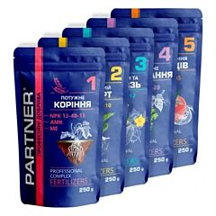 COMPLETE (5 КОМПЛЕКСІВ) — набір мінеральних добрив, PARTNER