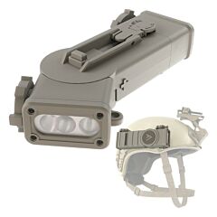 Ліхтар налобний Mactronic Storm 1LP (100 Lm) White/Red/Green/Blue/IR LED (THL0051)