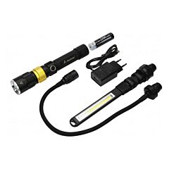 Ліхтар професійний Mactronic Beemer 4 (350 Lm + UV 390 nm) Ultraviolet Focus USB Recharg (PWL0021)