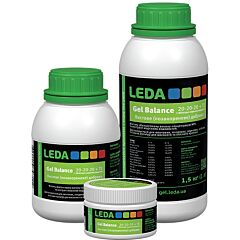 LEDA GEL BALANCE 20-20-20 + ТО + 28 ЭКСТРАКТ МОРСКИХ ВОДОРОСЛЕЙ - гелевое удобрение, LEDA
