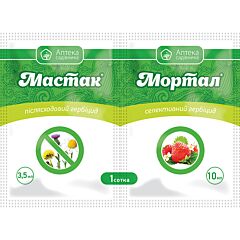 МАСТАК (3,5 мл) + МОРТАЛ (10 мл) - гербицид, Ukravit