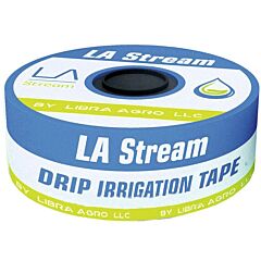 Крапельна стрічка (щілинна) - 6 mil, 1 л/год, 10 см між крапельницями, LA Stream