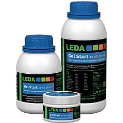 LEDA GEL START 10-40-20+TE - гелевое удобрение, LEDA