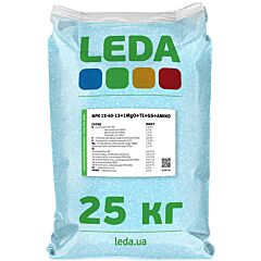 LEDA NPK 13-40-13 + 1MgO + TE + GS + AMINO - удобрение, LEDA