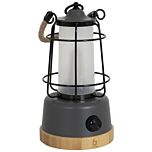 Фонарь кемпинговый Bo-Camp Harlington Rechargable Dimming 370 Lumen Bamboo-Grey (5818921)