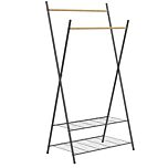 Стойка для одежды Casa Si Garment Rack Bamboo Black (CS92309W04)