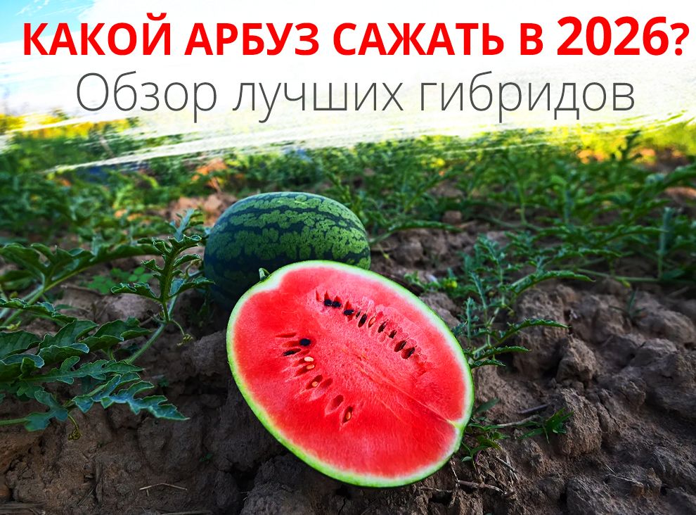 Топ гибридов арбуза 2026 для Украины — для рынка, поля и дачи
