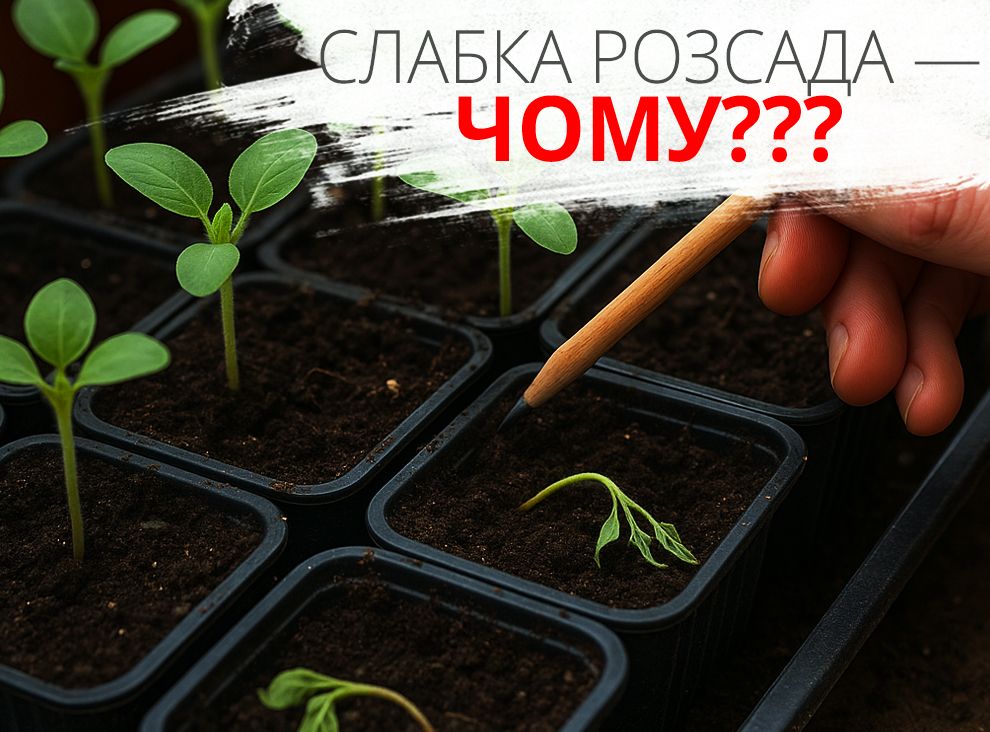 10 Помилок при вирощуванні розсади та способи їх уникнути